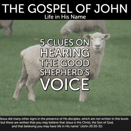 5 Clues on Hearing the Good Shepherd’s Voice