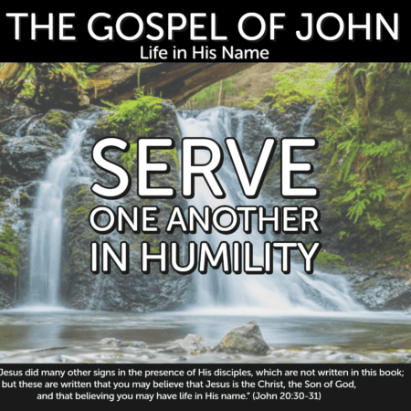 Serve One Another in Humility