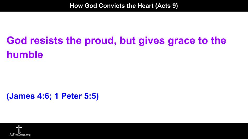 How God Convicts the Heart - part 1