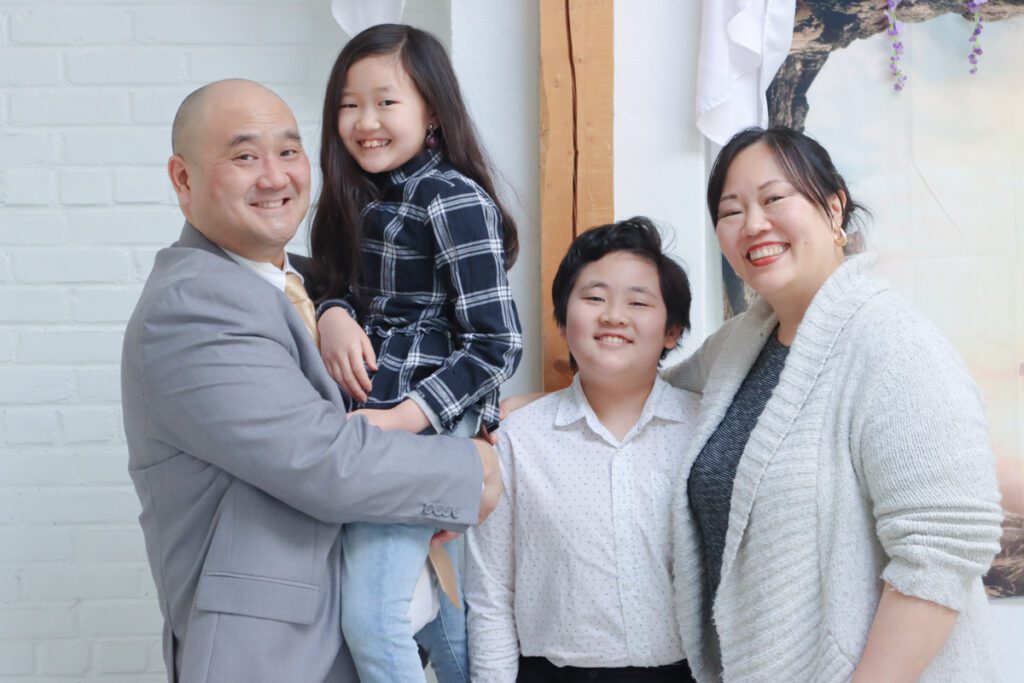 Pastor Drew Segawa and family