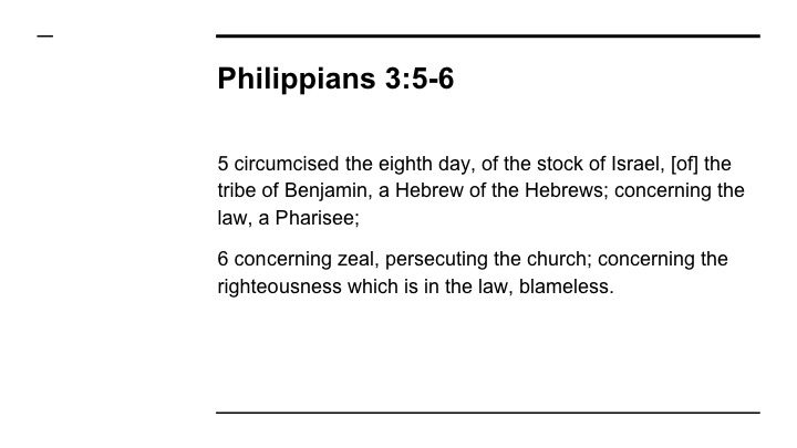 Philippians 3