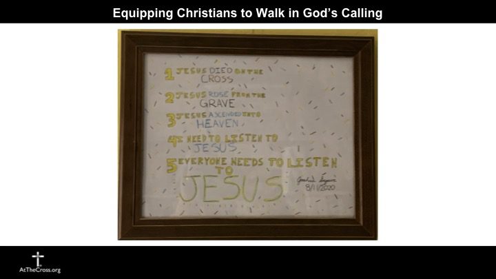 Equipping Christians to Walk in God’s Calling