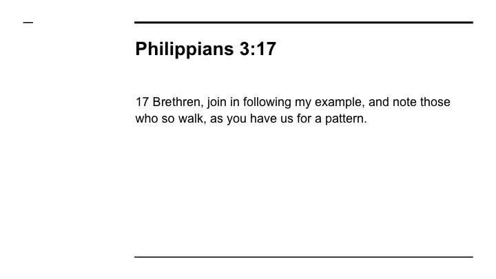 Philippians 3