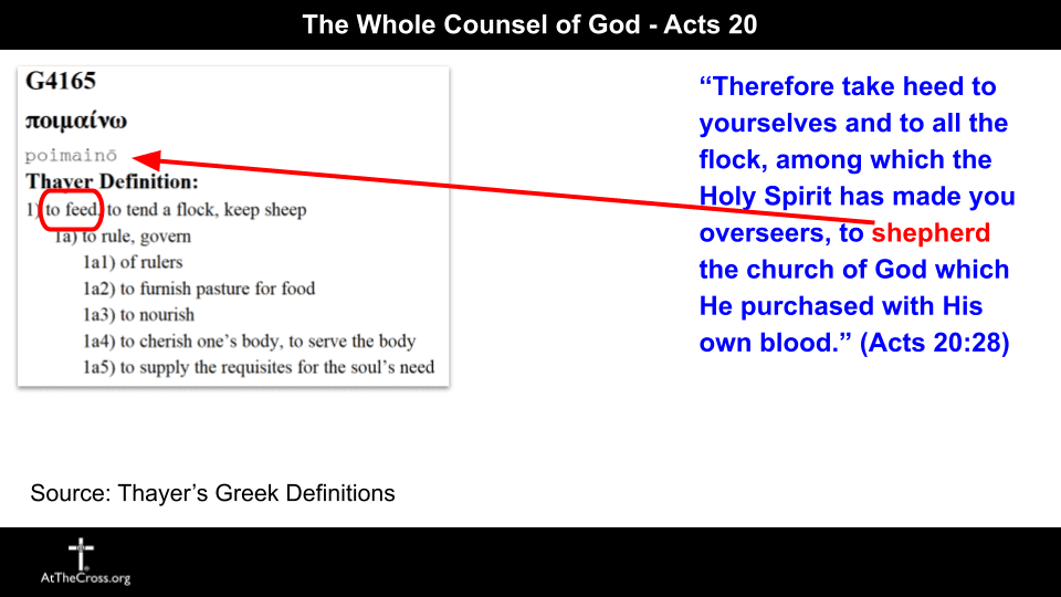 The Whole Counsel of God Part 2