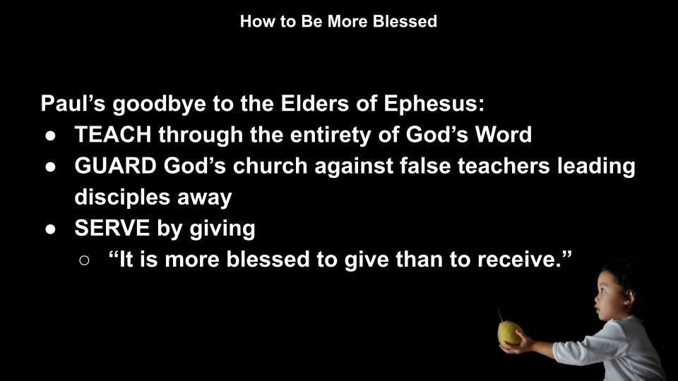 How To Be More Blessed