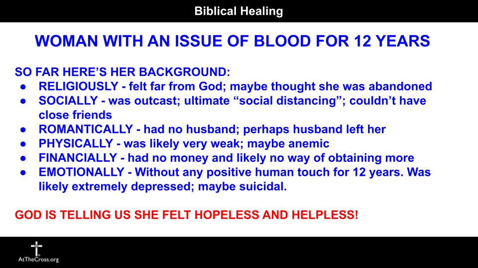Biblical Healing - Healing Old Wounds