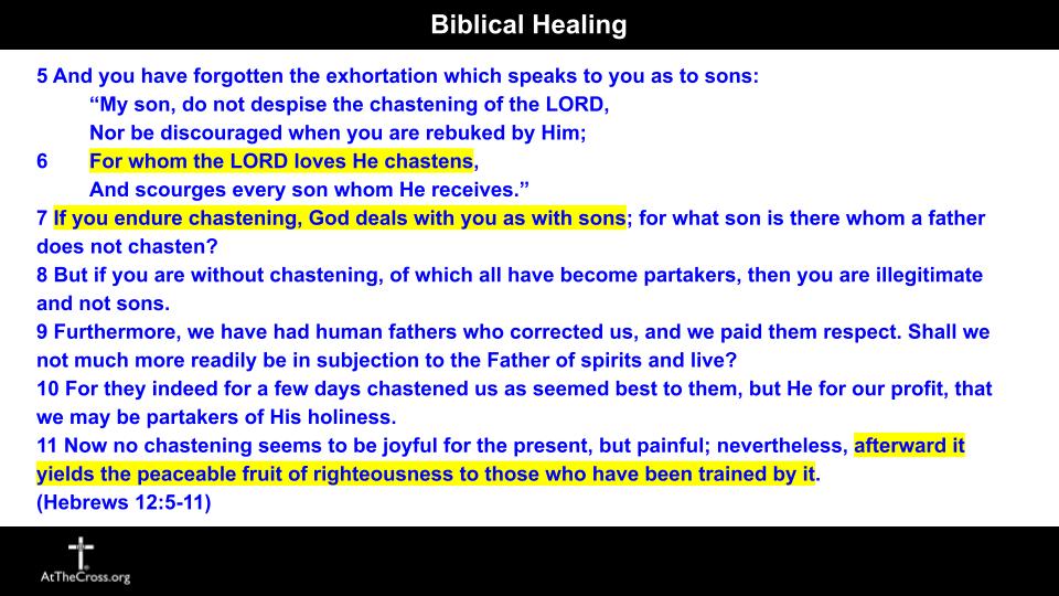 Biblical Healing - Hearing His Voice