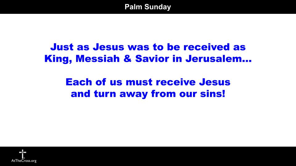 Palm Sunday Prophecies