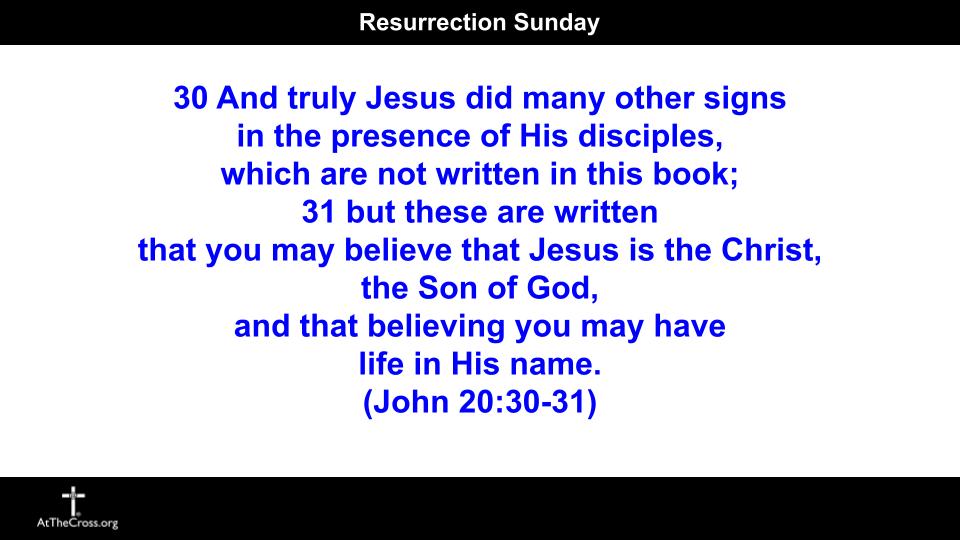Resurrection Sunday - New Beginning
