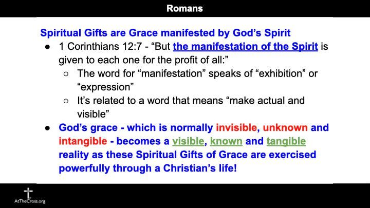 The spiritual gifts – Words of Grace