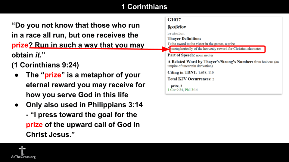 1 Corinthians 9 24 27 Run to Receive the Prize (2)