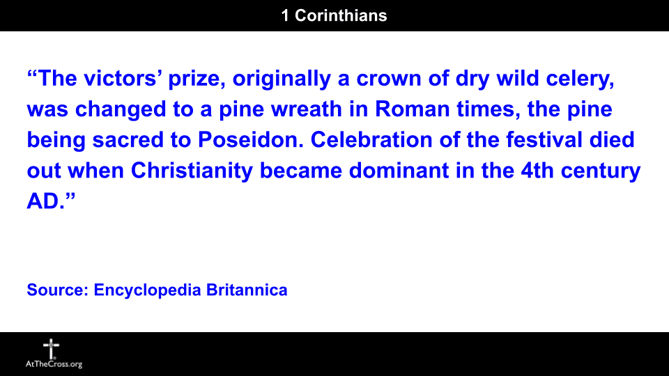 1 Corinthians 9 24 27 Run to Receive the Prize (6)