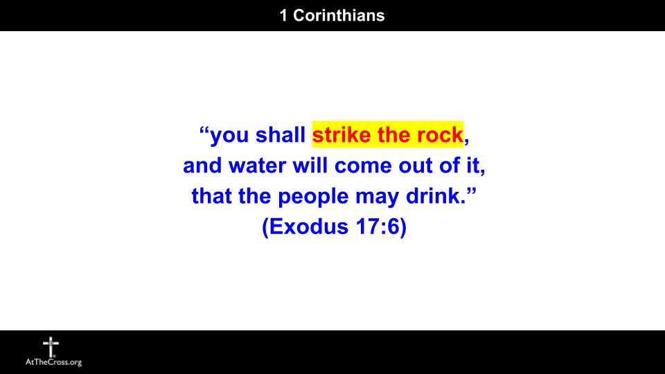 20240721 1 Corinthians 10 1 6 Speak to the Rock (1)