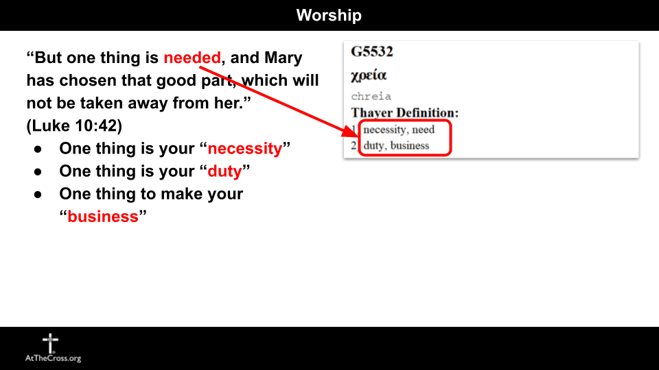 Worship - part 5