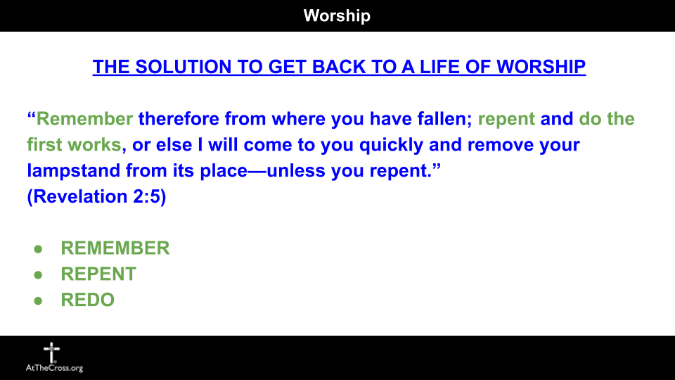 Worship - part 5