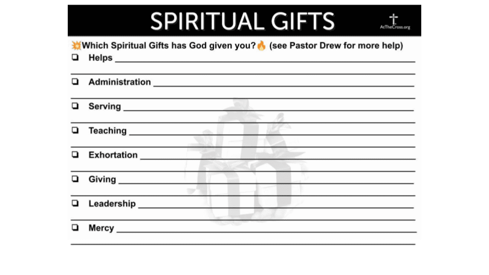 20241201 1 Corinthians 12 4 6 Spiritual Gifts part 2 (4)