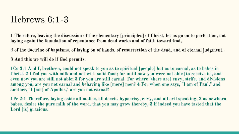 20250119 Hebrews 6 Our Salvation is in Jesus (2)