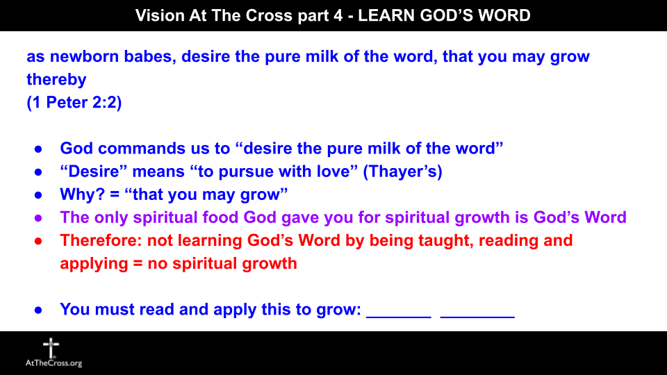 Vision At The Cross part 4