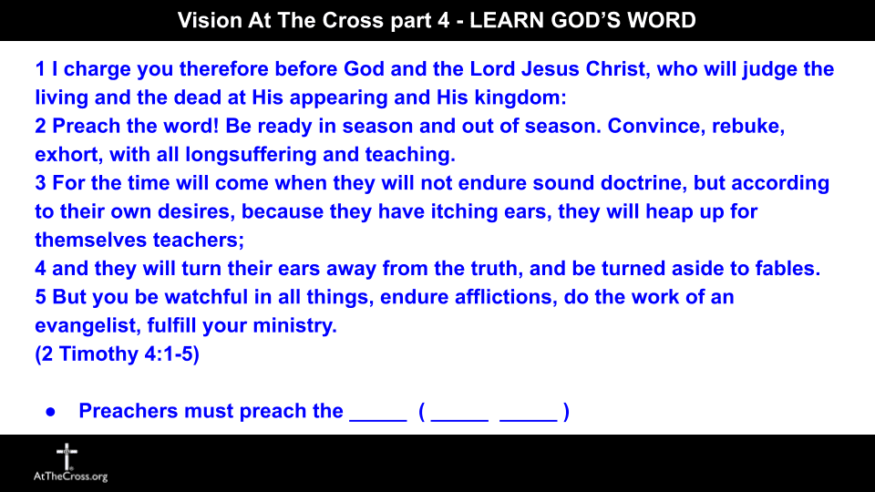 Vision At The Cross part 4