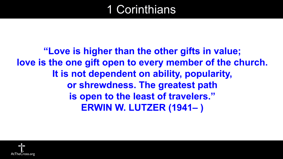 Serving God With Spiritual Gifts Through Love - part 1