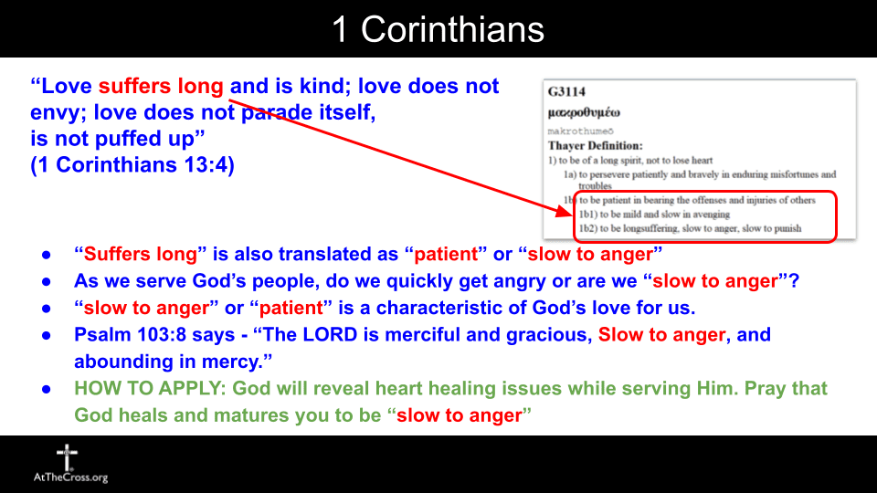 Serving God With Spiritual Gifts Through Love - part 1