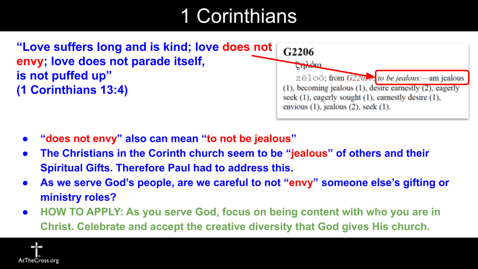 Serving God With Spiritual Gifts Through Love - part 1