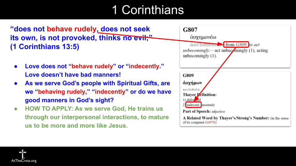 Serving God With Spiritual Gifts Through Love - part 2