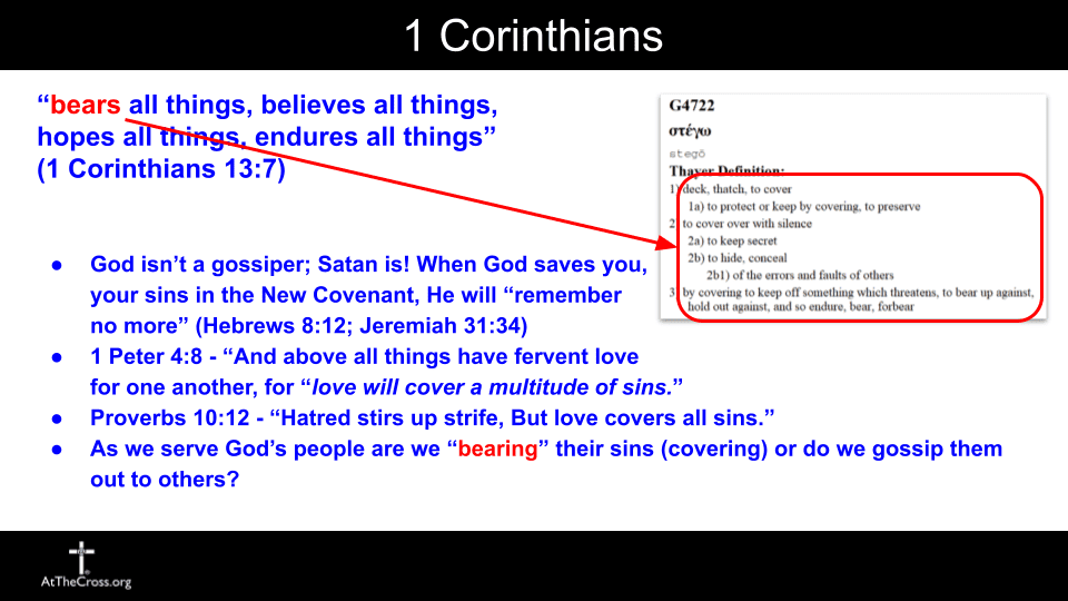 Serving God With Spiritual Gifts Through Love - part 3