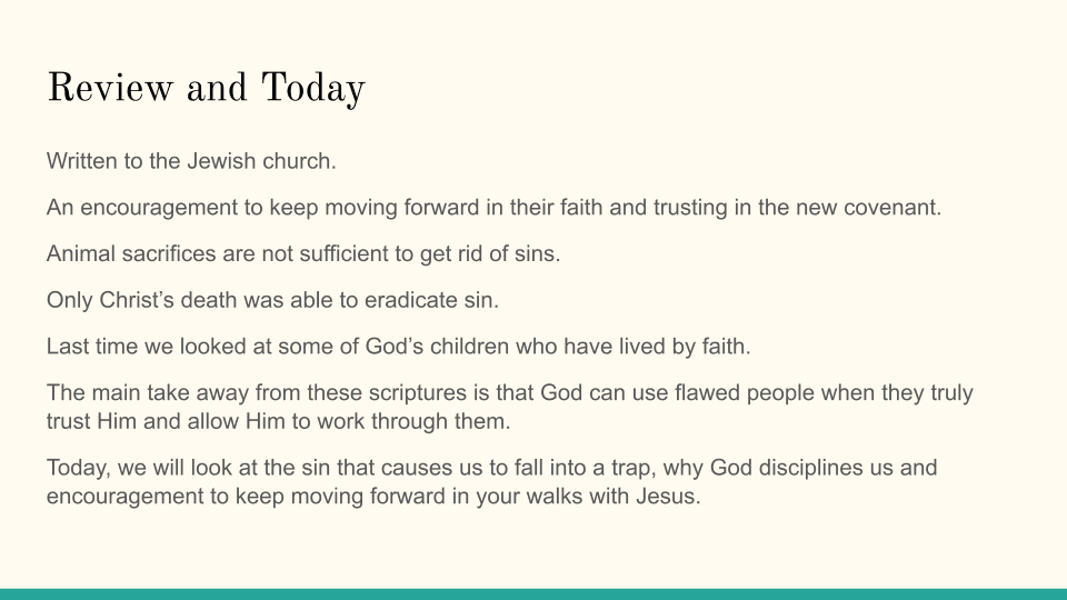 Hebrews 12