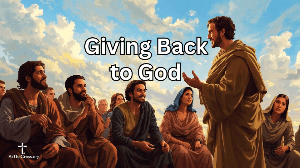 Giving Back to God