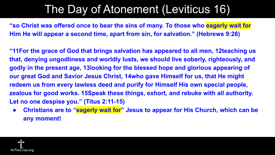 Day of Atonement - part 2