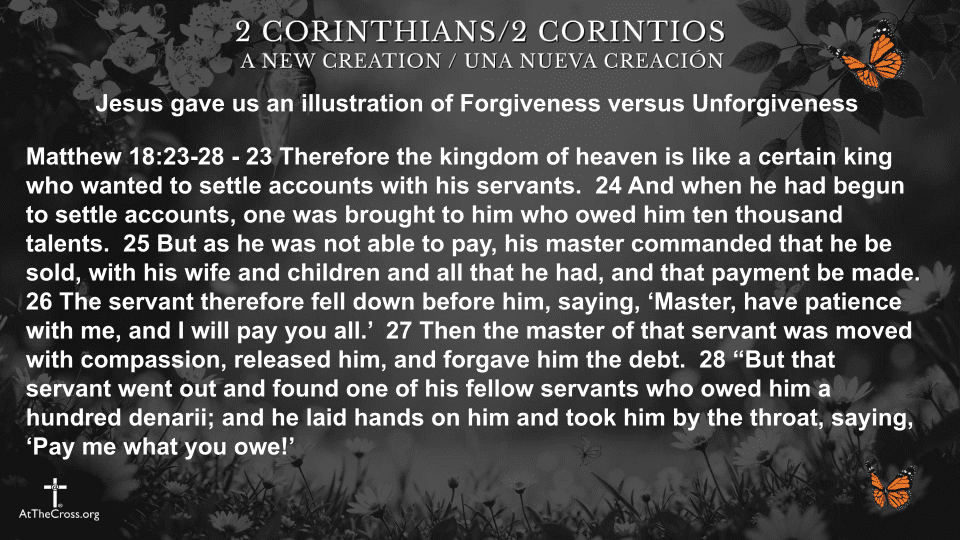 Forgiveness part 1