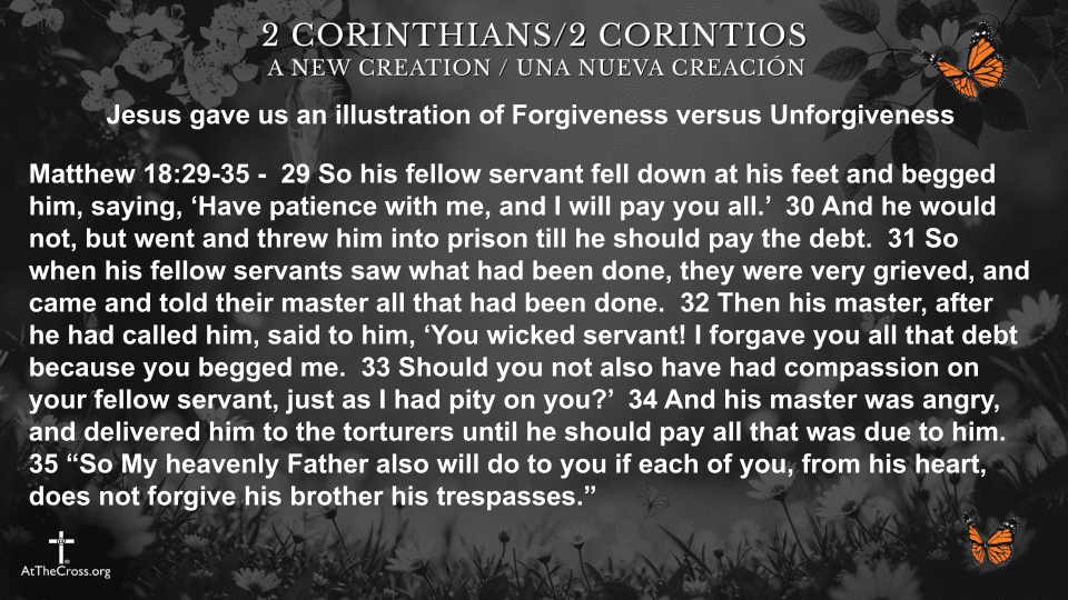 Forgiveness part 1