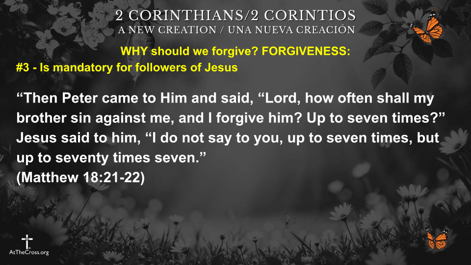 Forgiveness - part 3