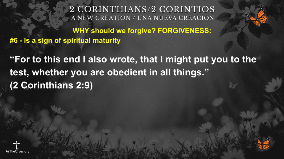 Forgiveness - part 3