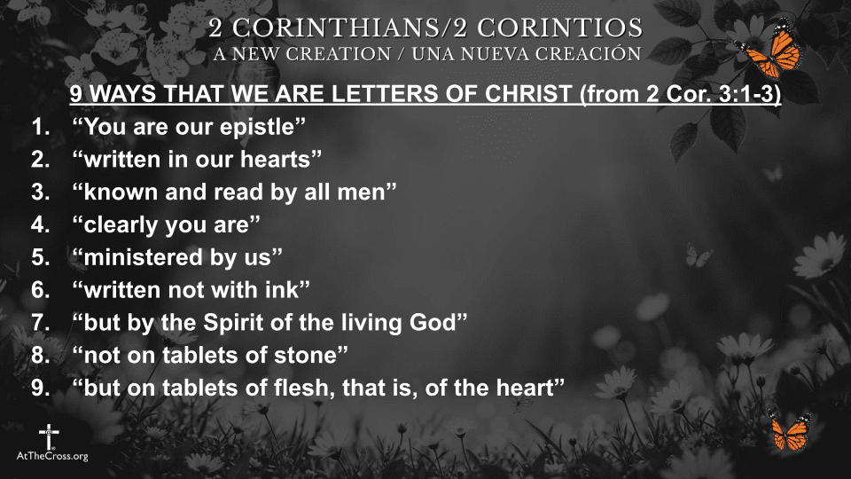 Letters of Christ