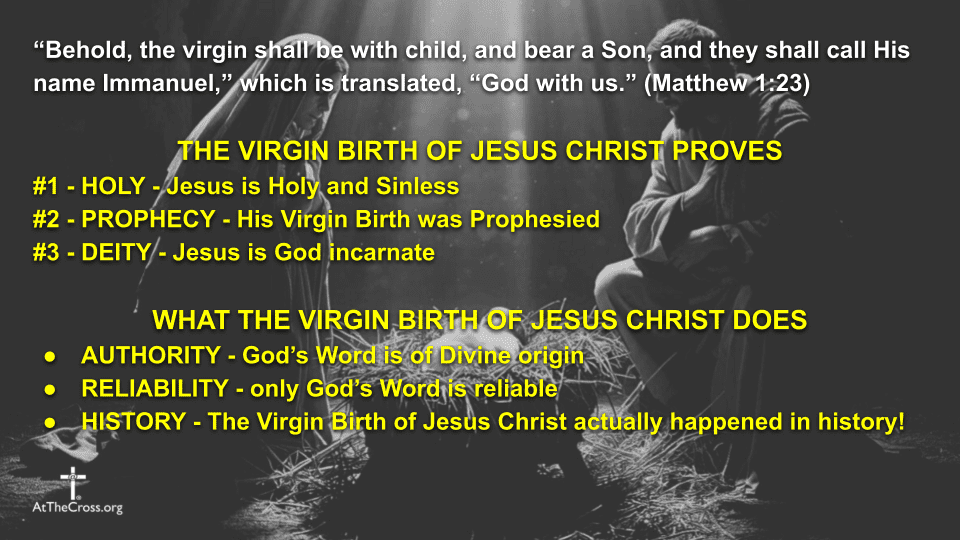 The Birth of Jesus Christ (Christmas 2025)