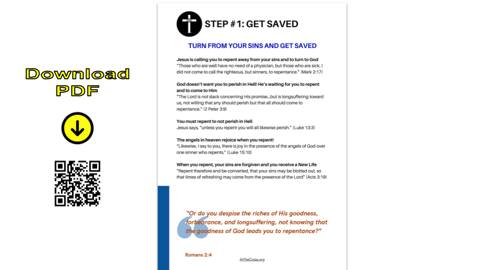 Your Path - Step 1 - Get Saved