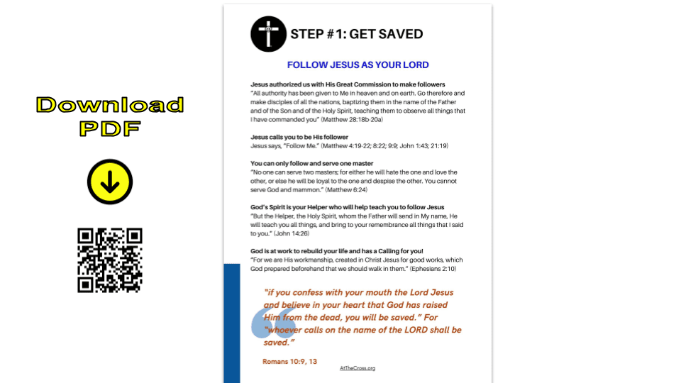 Your Path - Step 1 - Get Saved