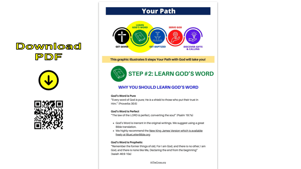 Your Path - Step 2 - LEARN GOD'S WORD