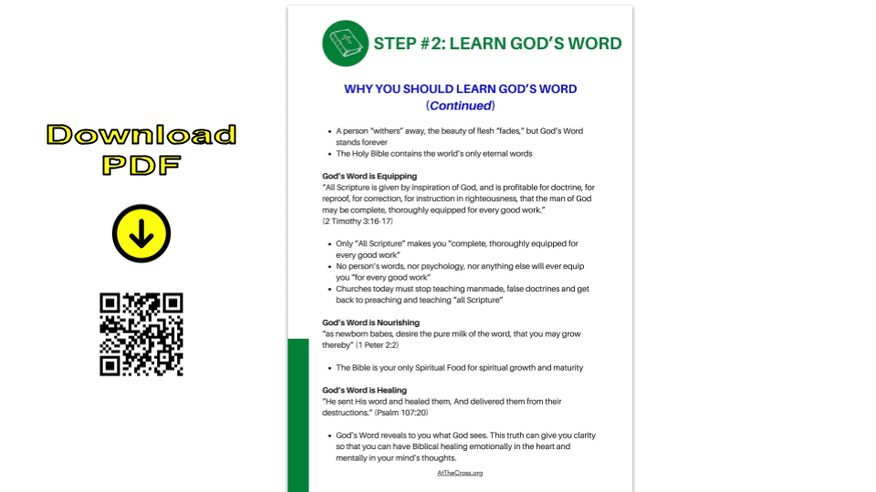 Your Path - Step 2 - LEARN GOD'S WORD