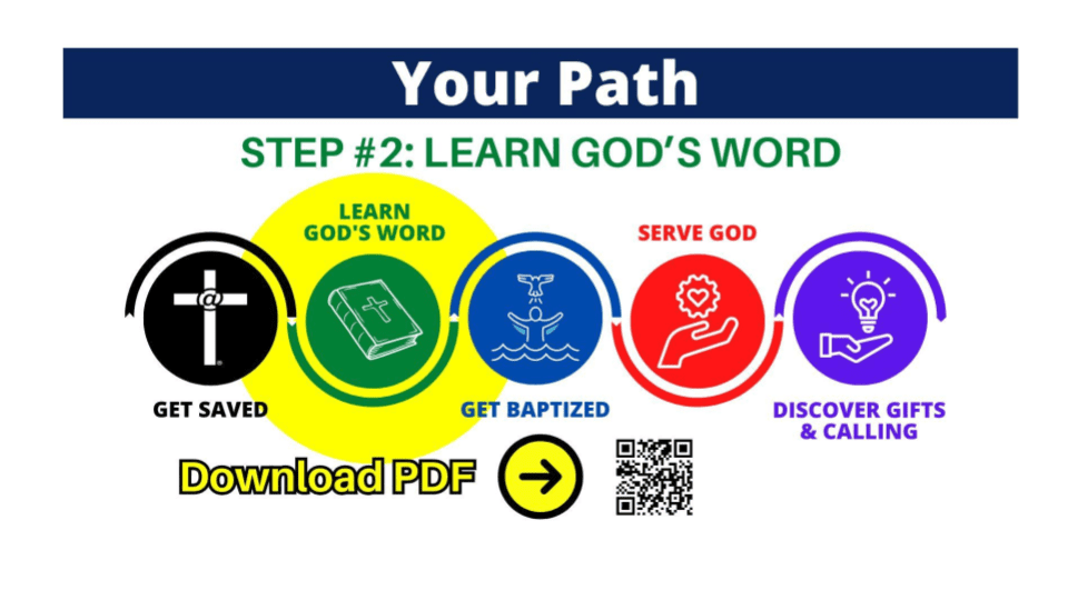 Your Path - Step 2 - LEARN GOD'S WORD