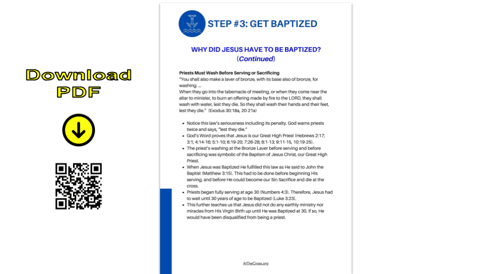 Your Path - Step 3 - Get Baptized