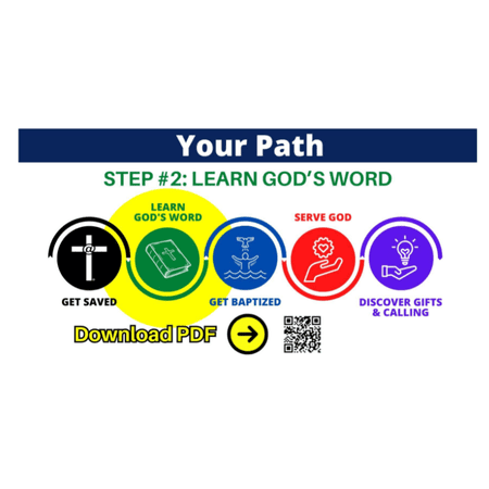 Your Path Step 2 LEARN GOD'S WORD 450x450