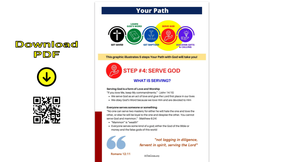 Your Path - Step 4 - Serve God