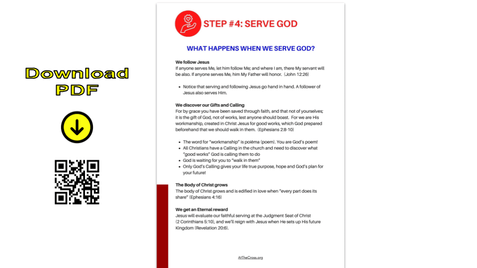 Your Path - Step 4 - Serve God