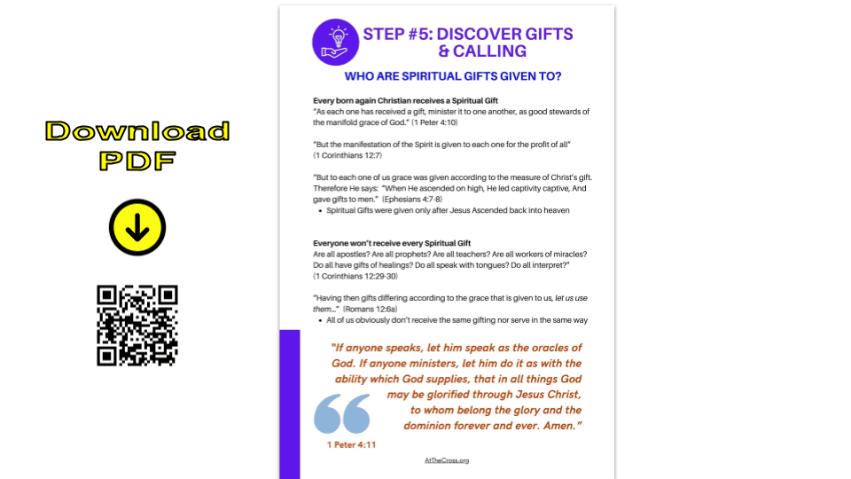 Your Path - Step 5 - Discover Gifts & Calling - part 1