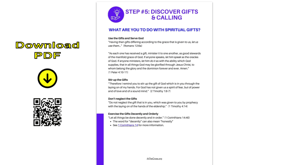 Your Path - Step 5 - Discover Gifts & Calling - part 1