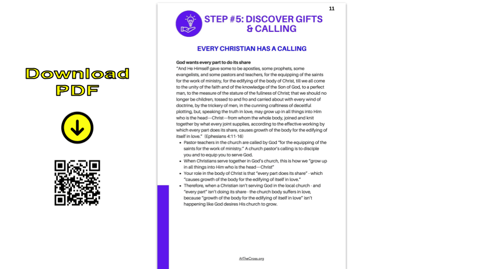 Your Path - Step 5 - Discover Gifts & Calling - part 2