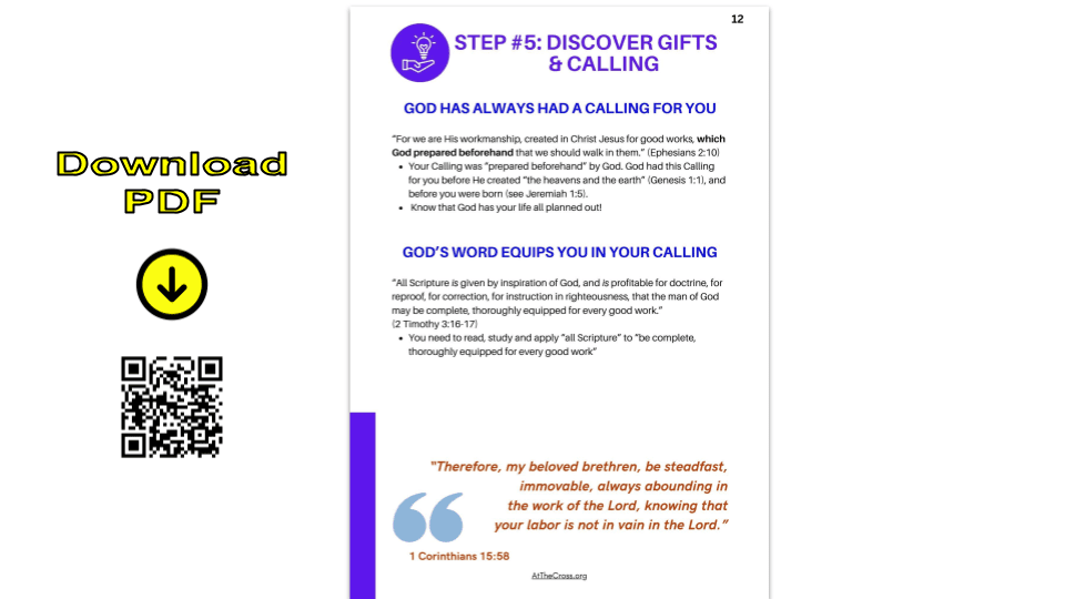 Your Path - Step 5 - Discover Gifts & Calling - part 2